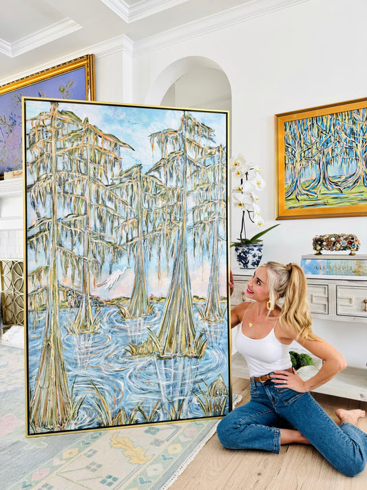 "A Southern Reverie" Canvas Print