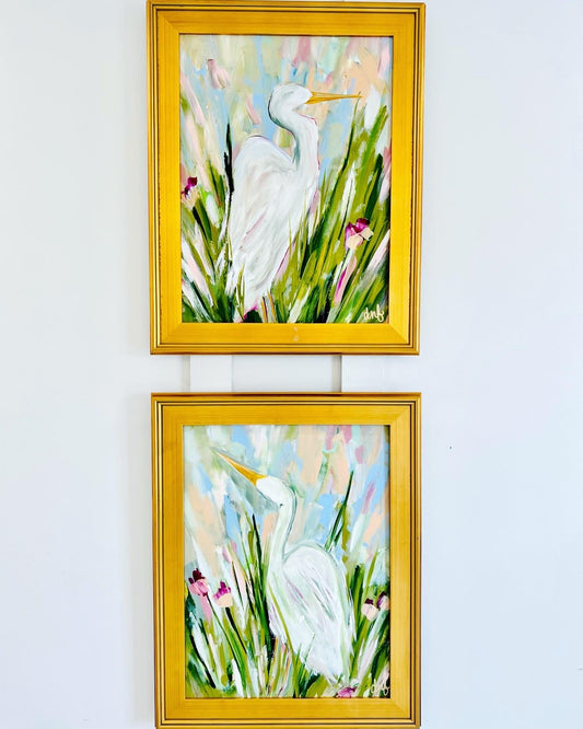 "Birds of Paradise" II Canvas Print