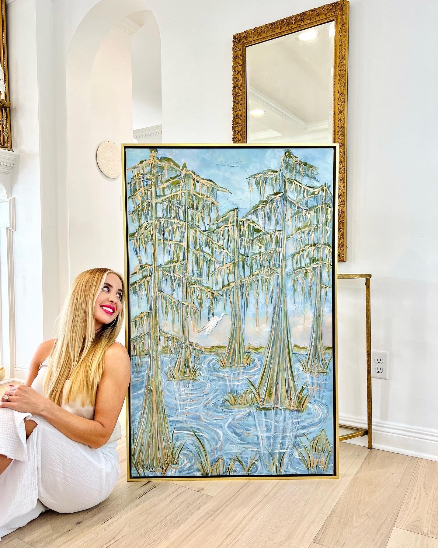 "A Southern Reverie" Canvas Print