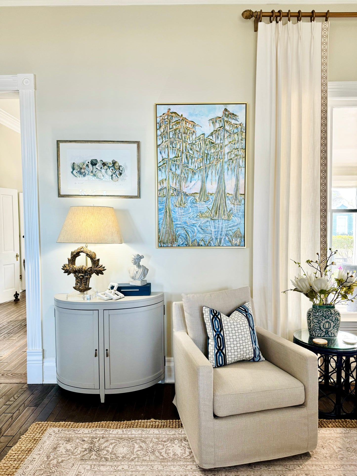 "A Southern Reverie" Canvas Print