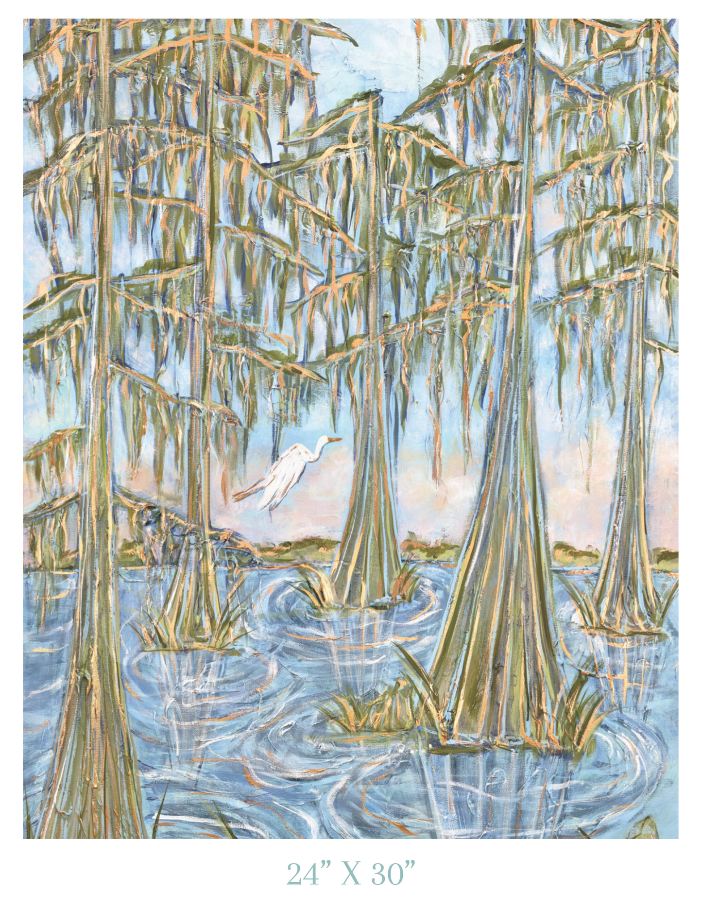 "A Southern Reverie" Canvas Print