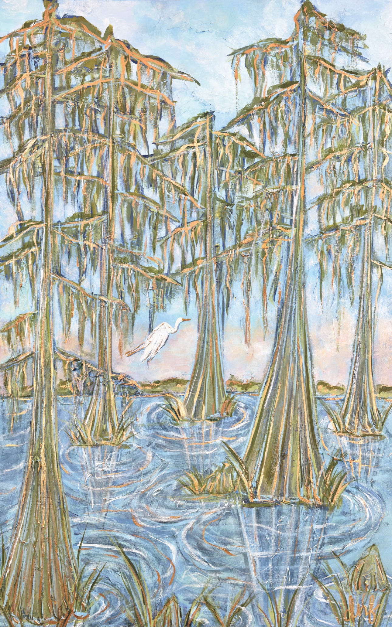 "A Southern Reverie" Canvas Print