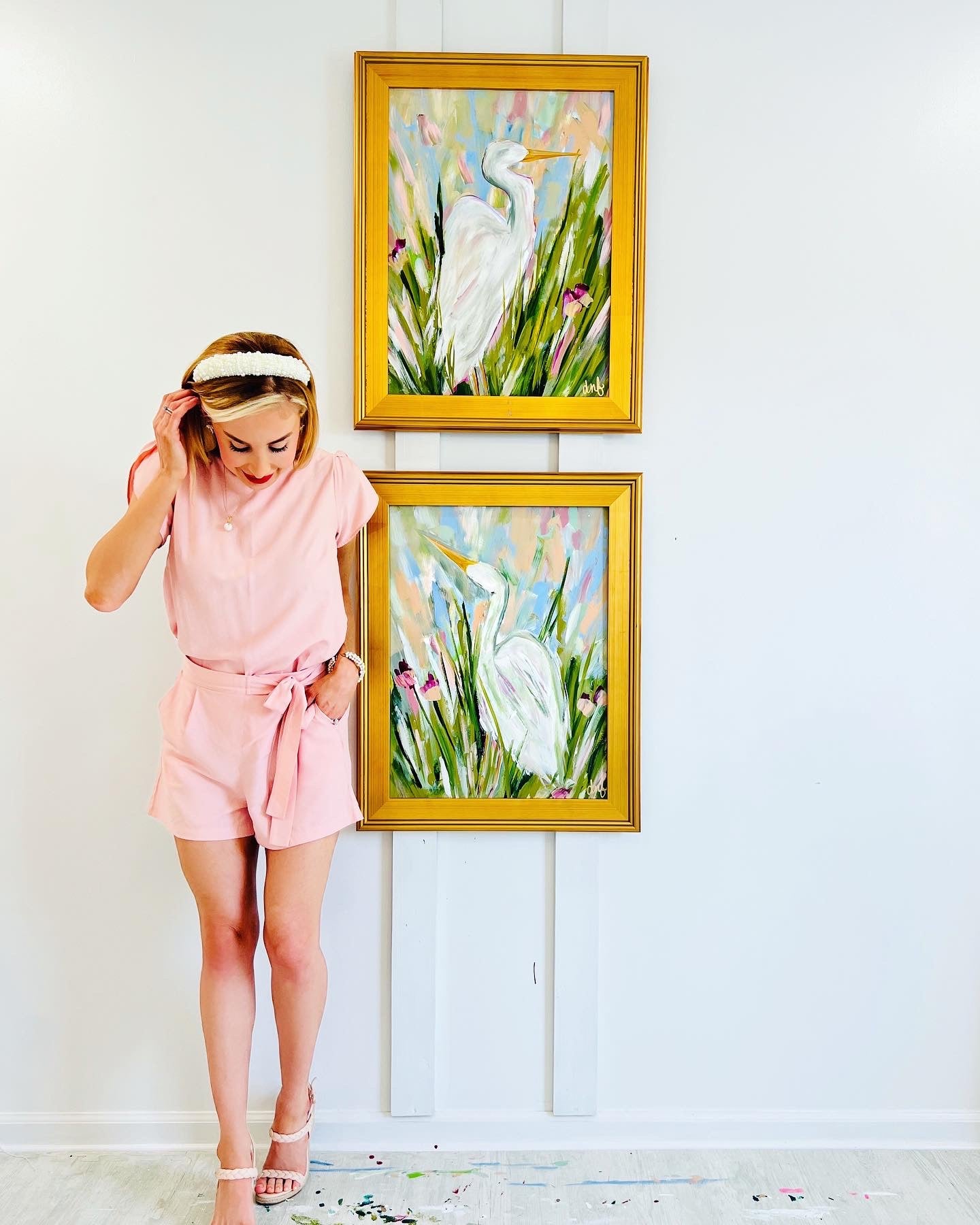 "Birds of Paradise" I Canvas Print