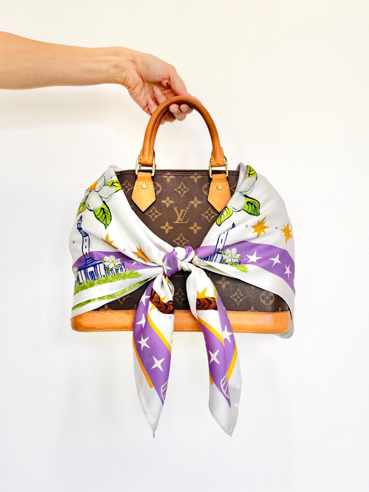 Tigers Silk Scarf