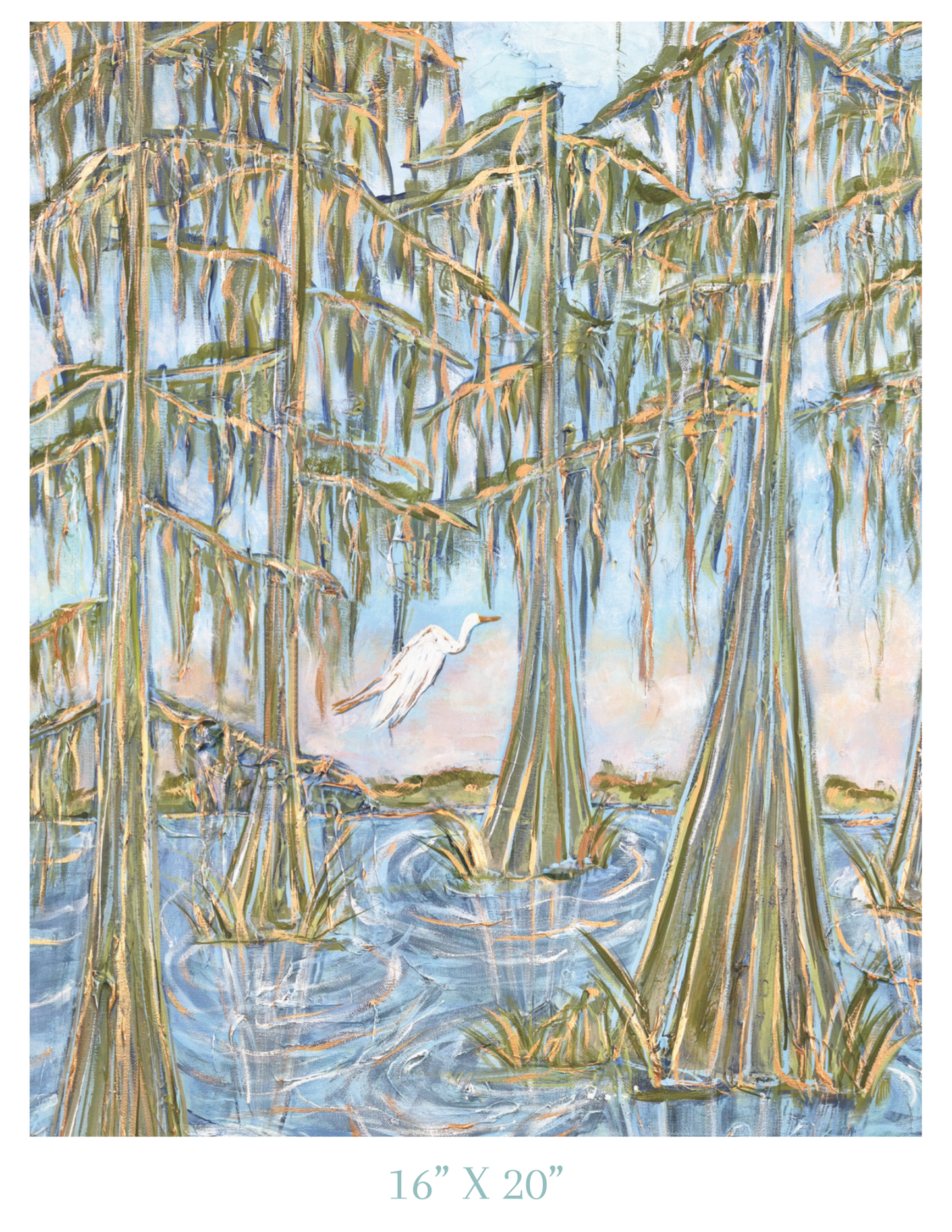 "A Southern Reverie" Canvas Print