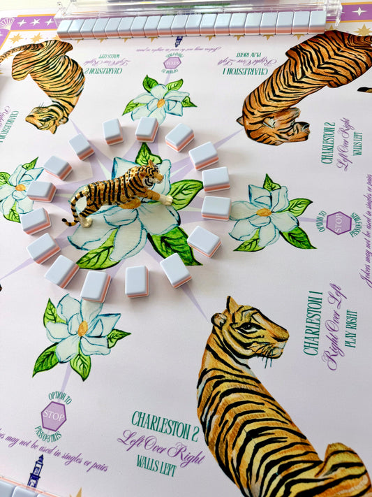 "Geaux Tigers" Mahjong Mat