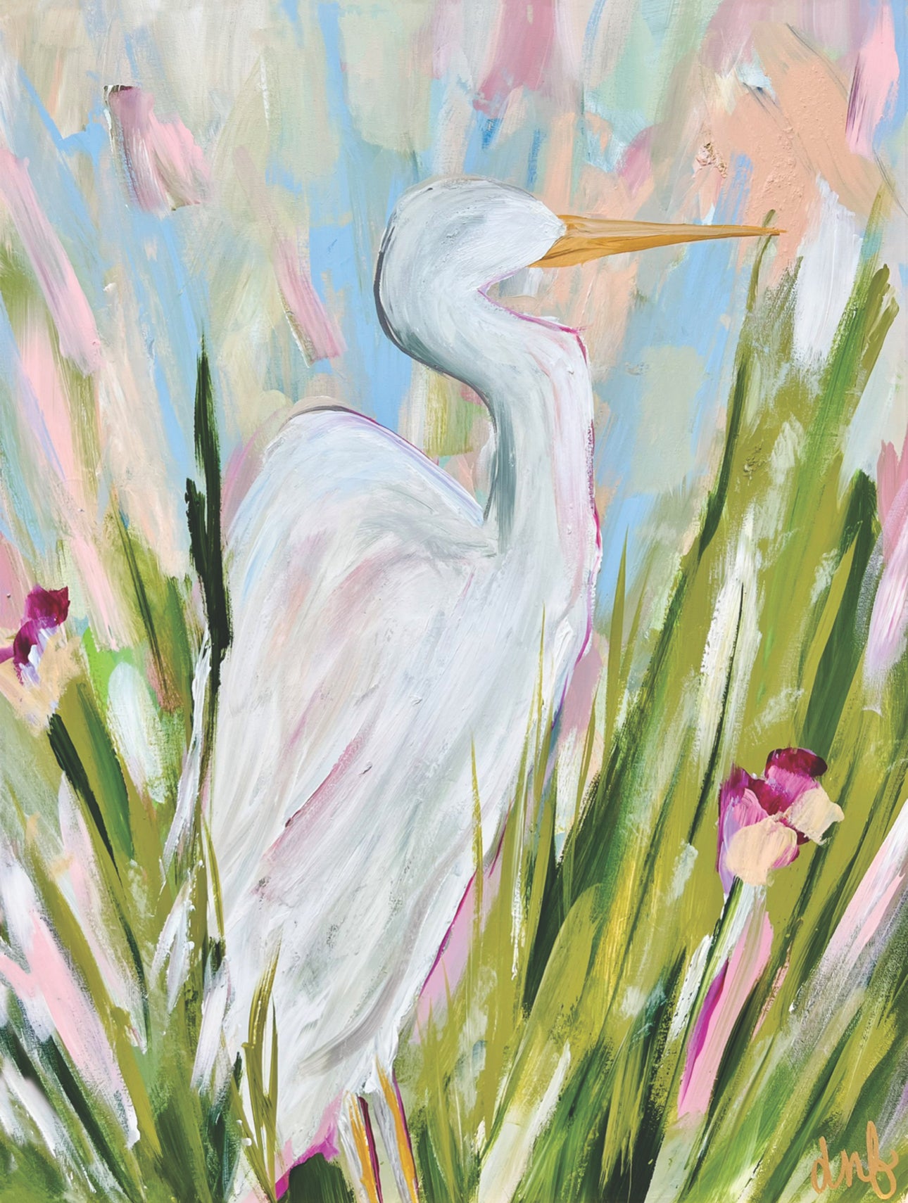 "Birds of Paradise" I Canvas Print
