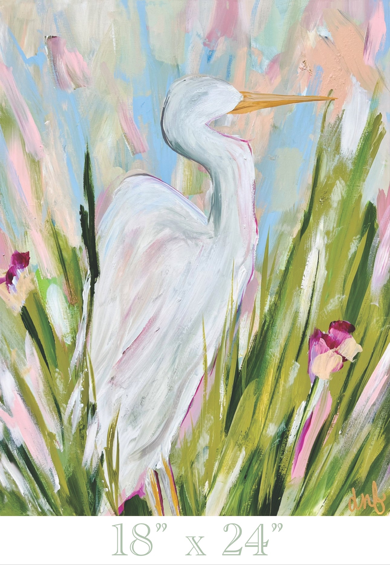 "Birds of Paradise" I Canvas Print