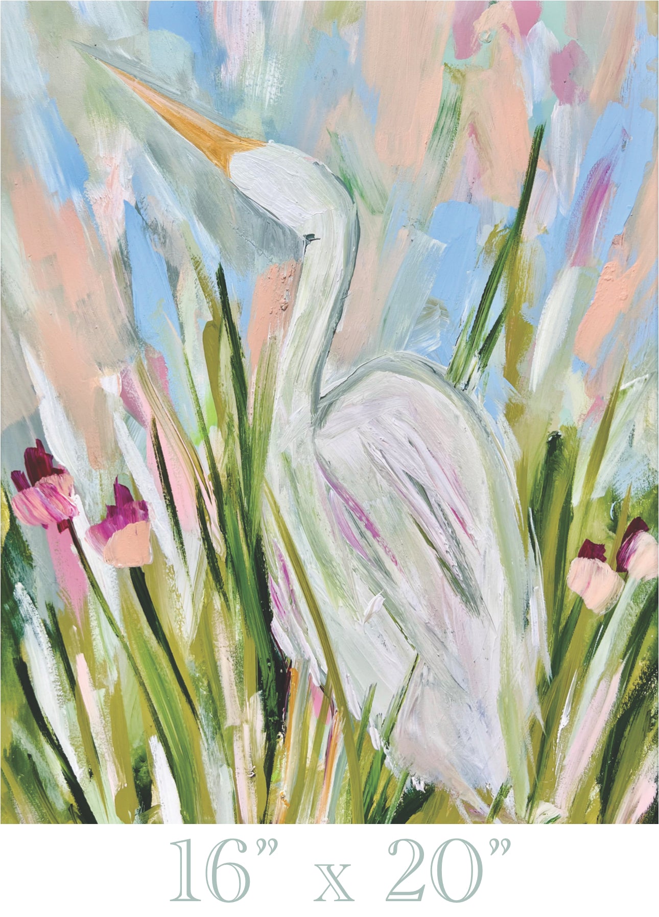 "Birds of Paradise" II Canvas Print