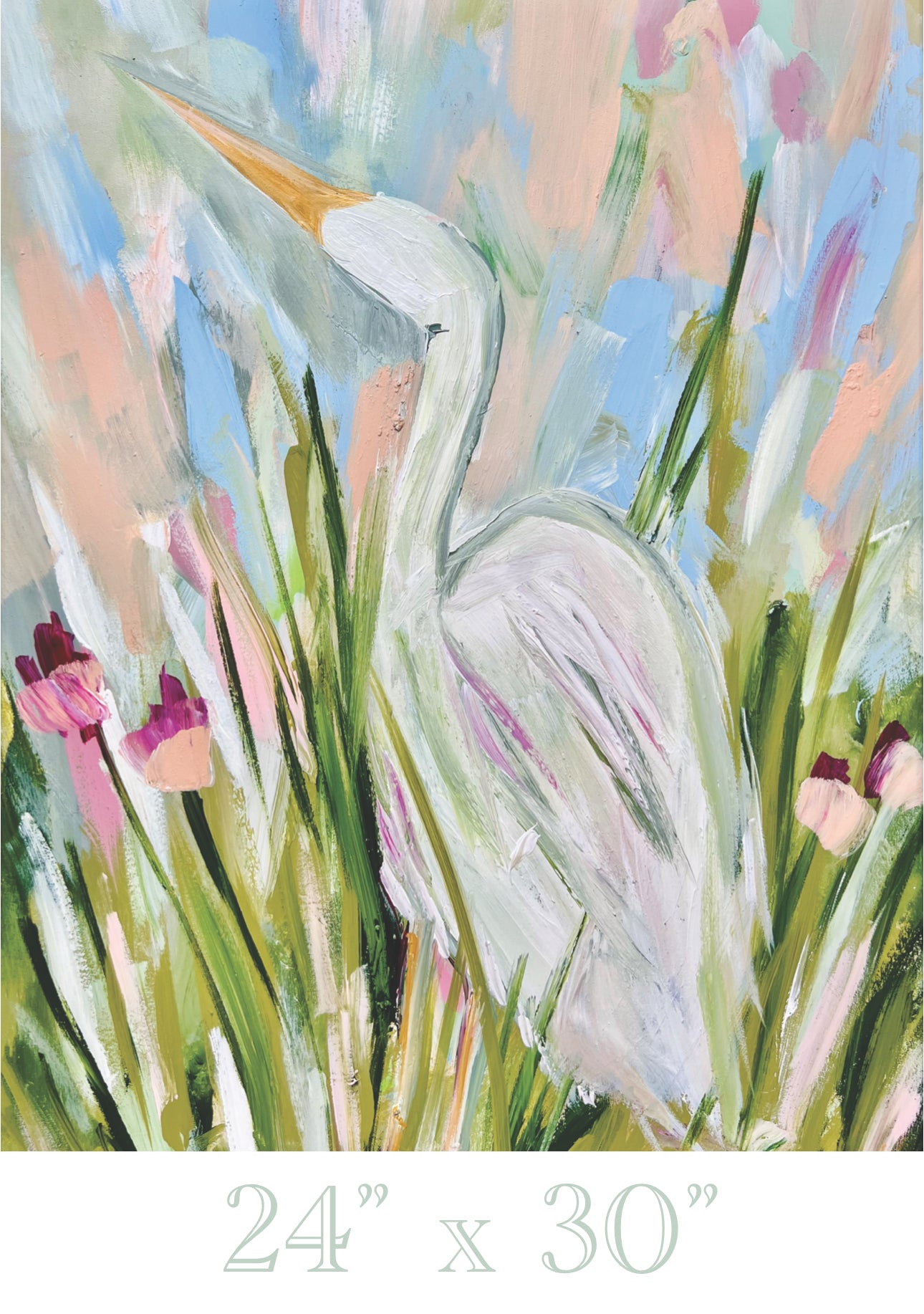"Birds of Paradise" II Canvas Print