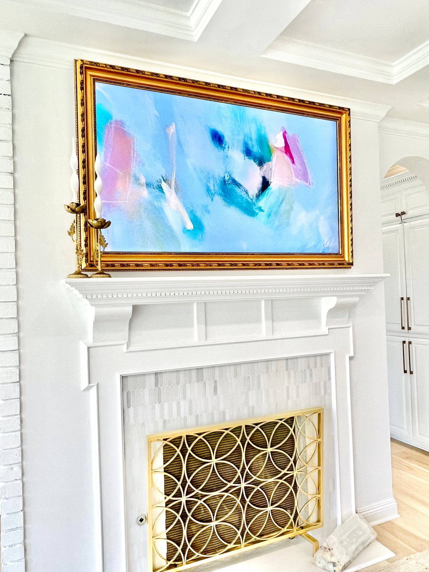 "New Beginnings" II Frame TV Art