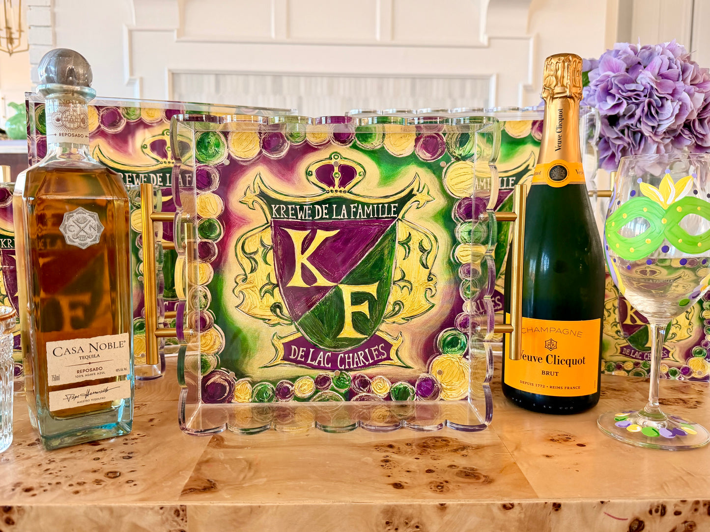 La Famille Acrylic Serving Tray