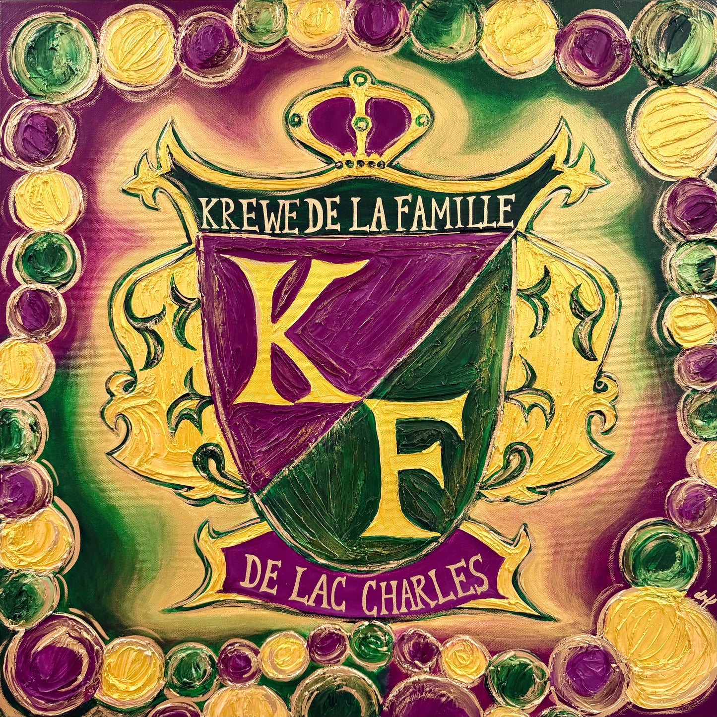 La Famille Canvas Print