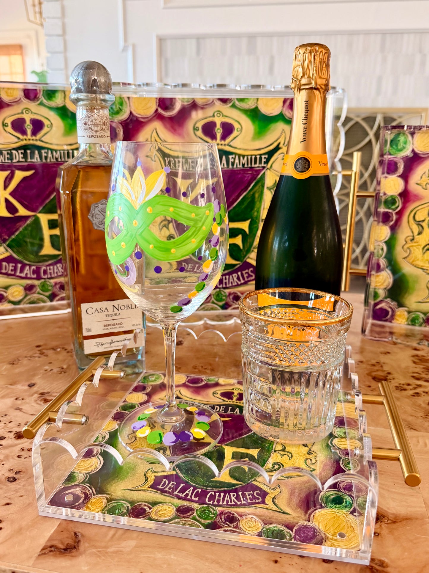 La Famille Acrylic Serving Tray