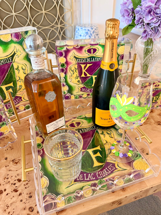 La Famille Acrylic Serving Tray