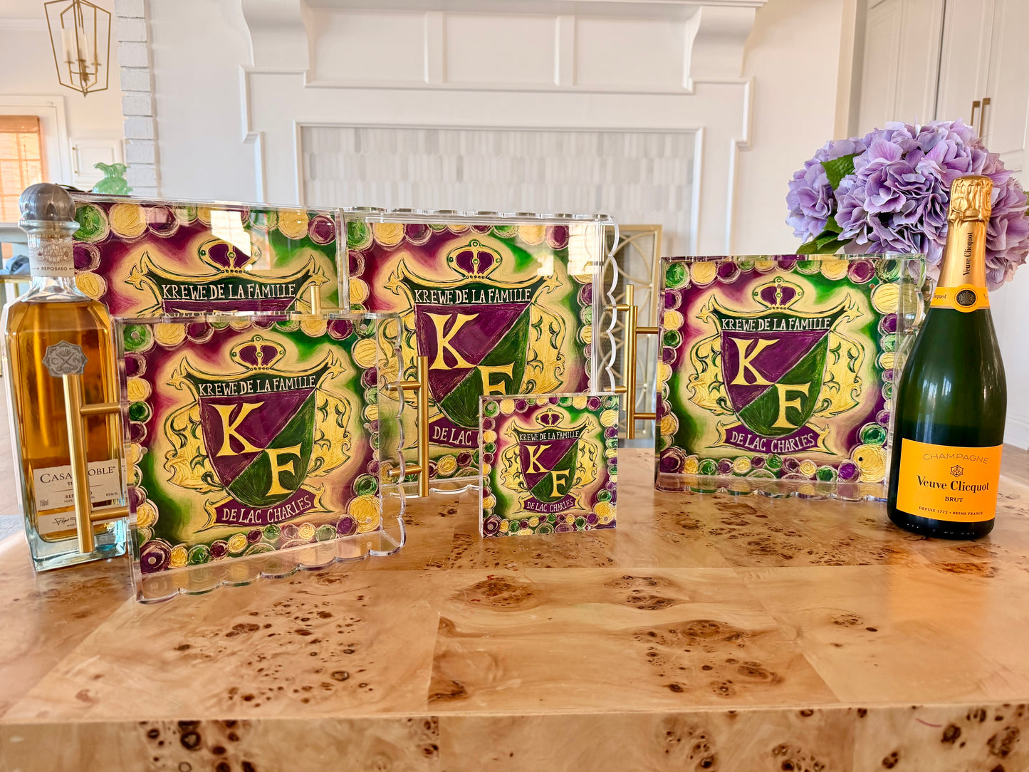 La Famille Acrylic Serving Tray