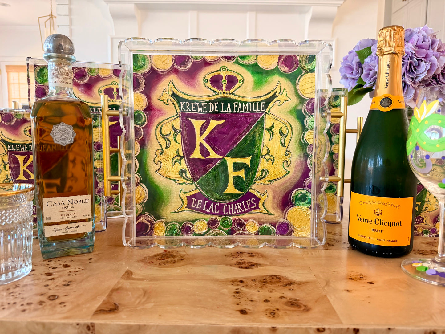 La Famille Acrylic Serving Tray
