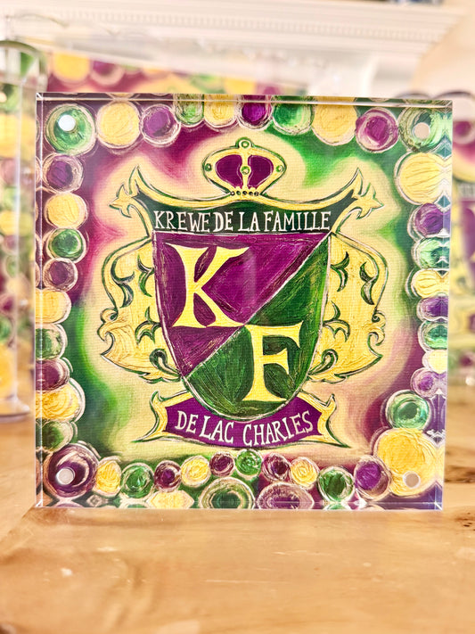 La Famille Acrylic Framed Mini Print