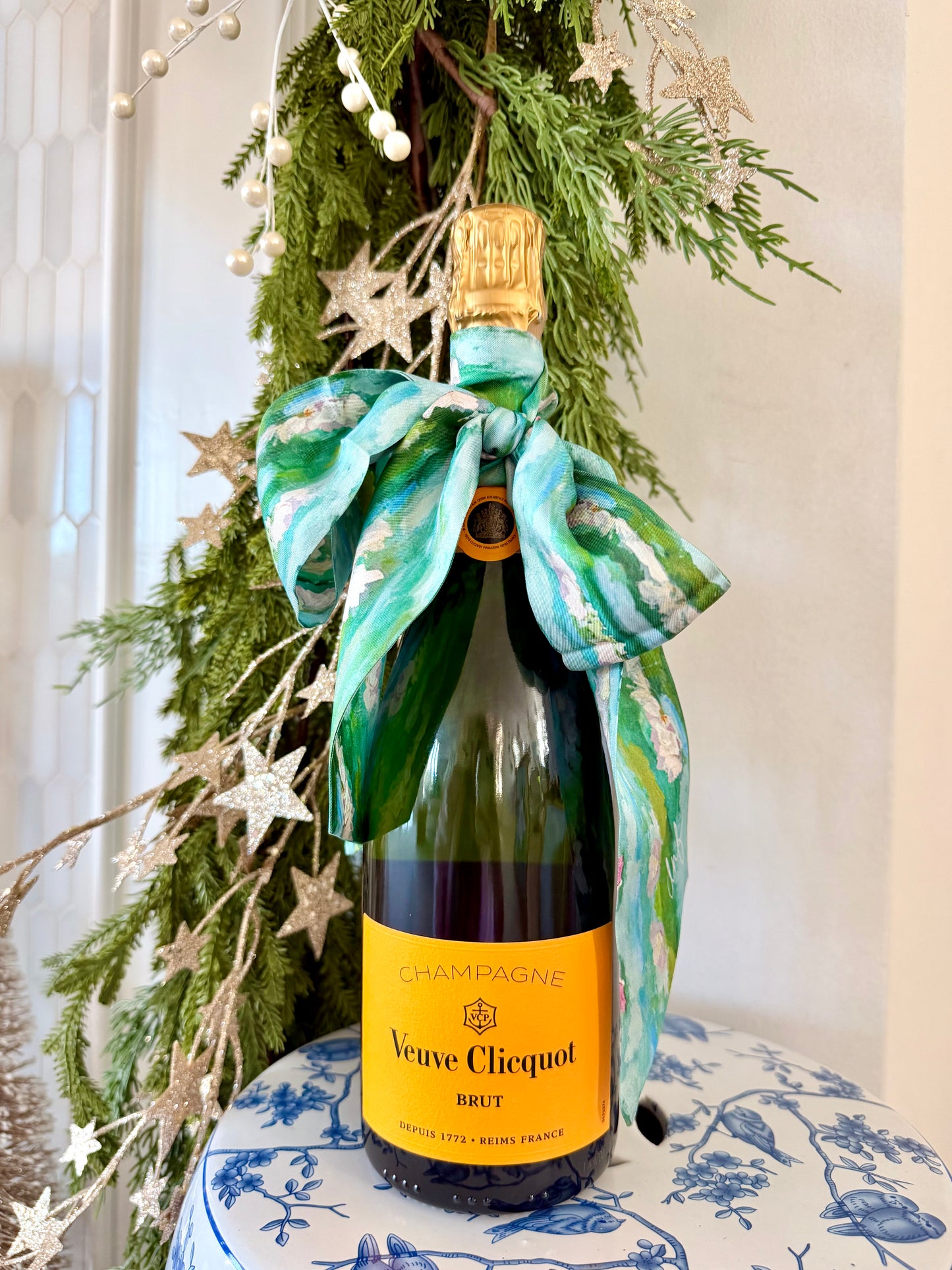 “Be Still, and Know” Twilly Scarf