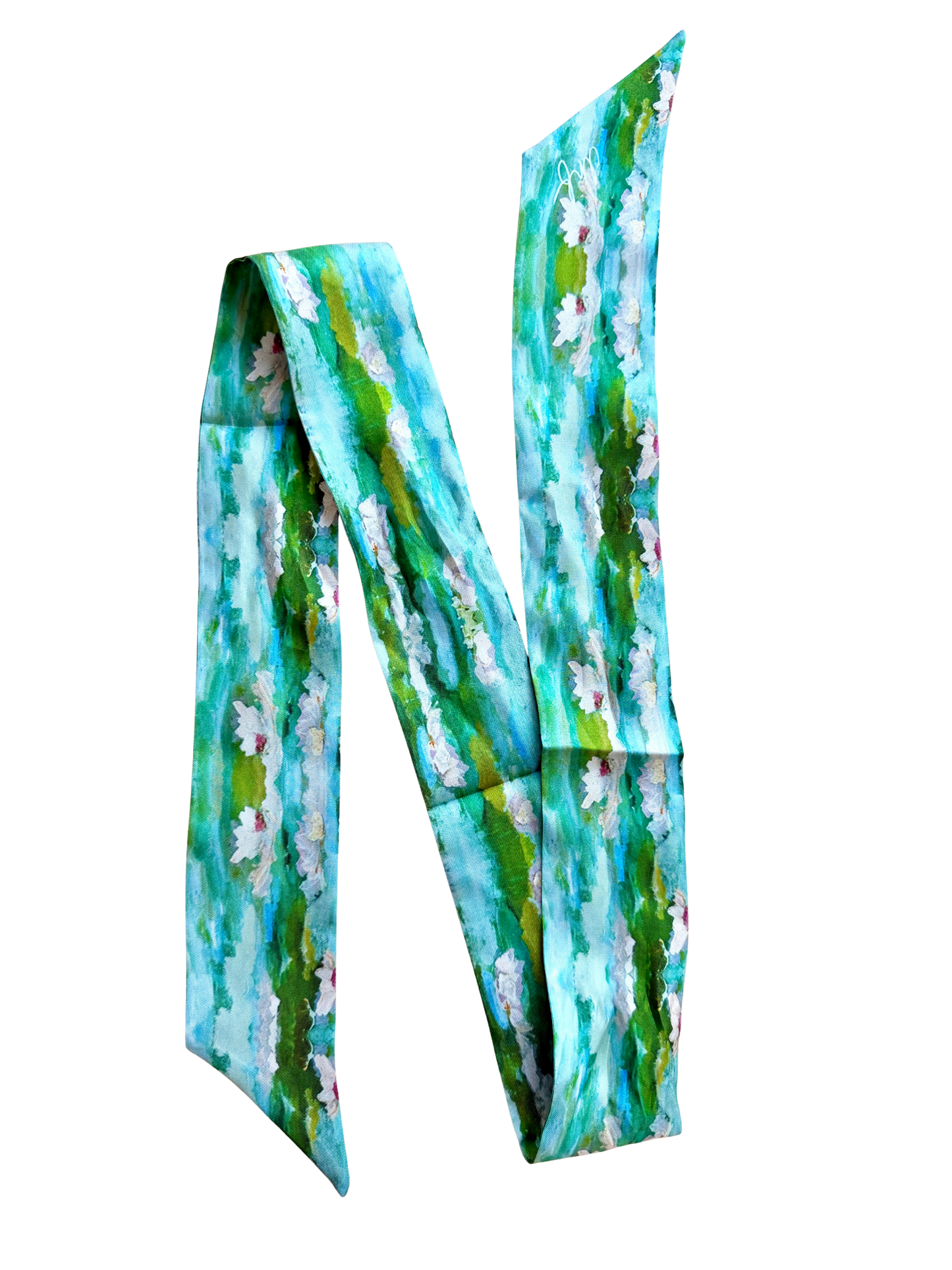 “Be Still, and Know” Twilly Scarf