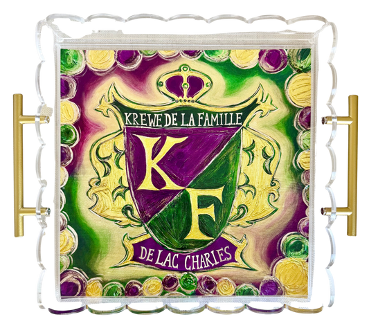 La Famille Acrylic Serving Tray