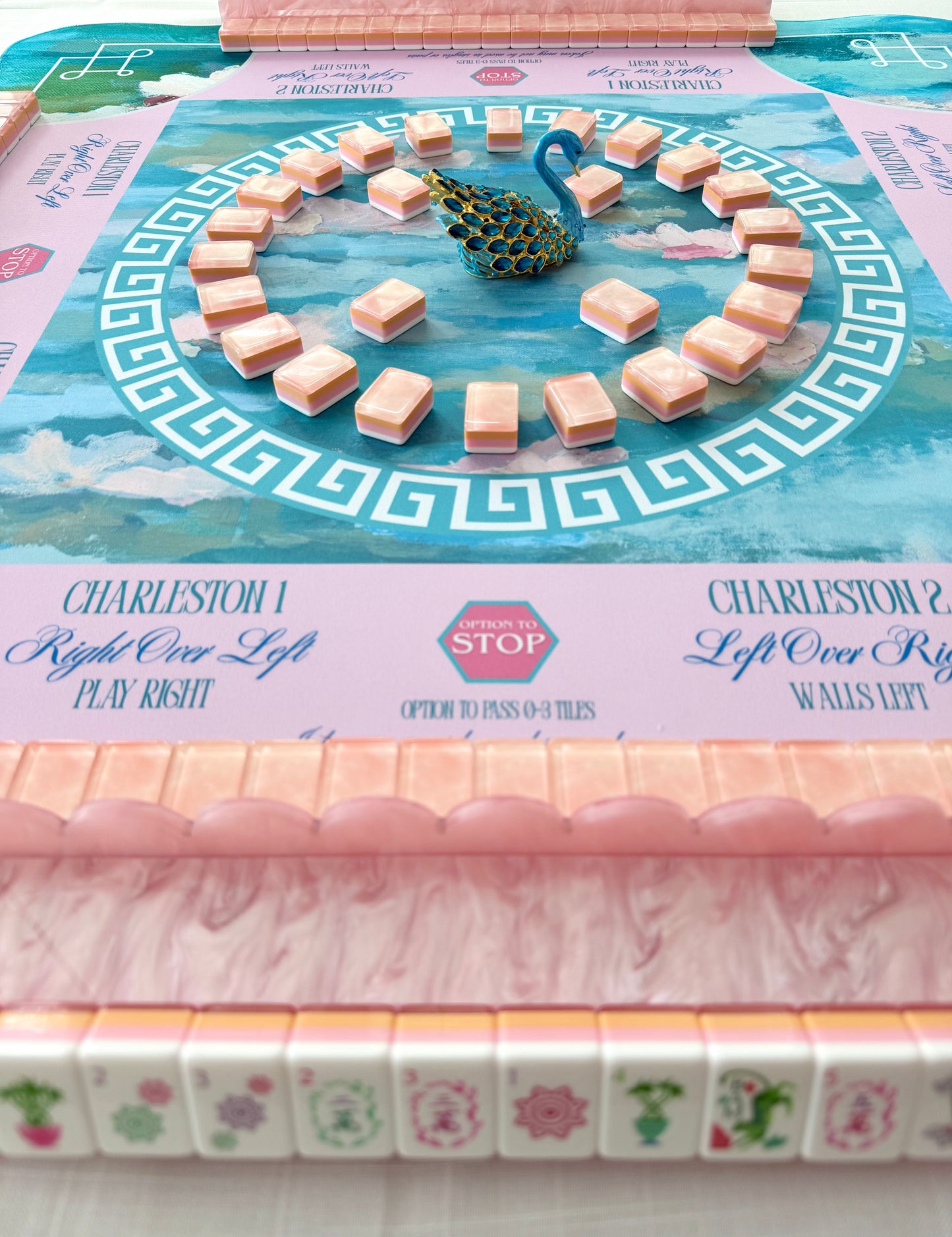 "Be Still, and Know" Mahjong Mat